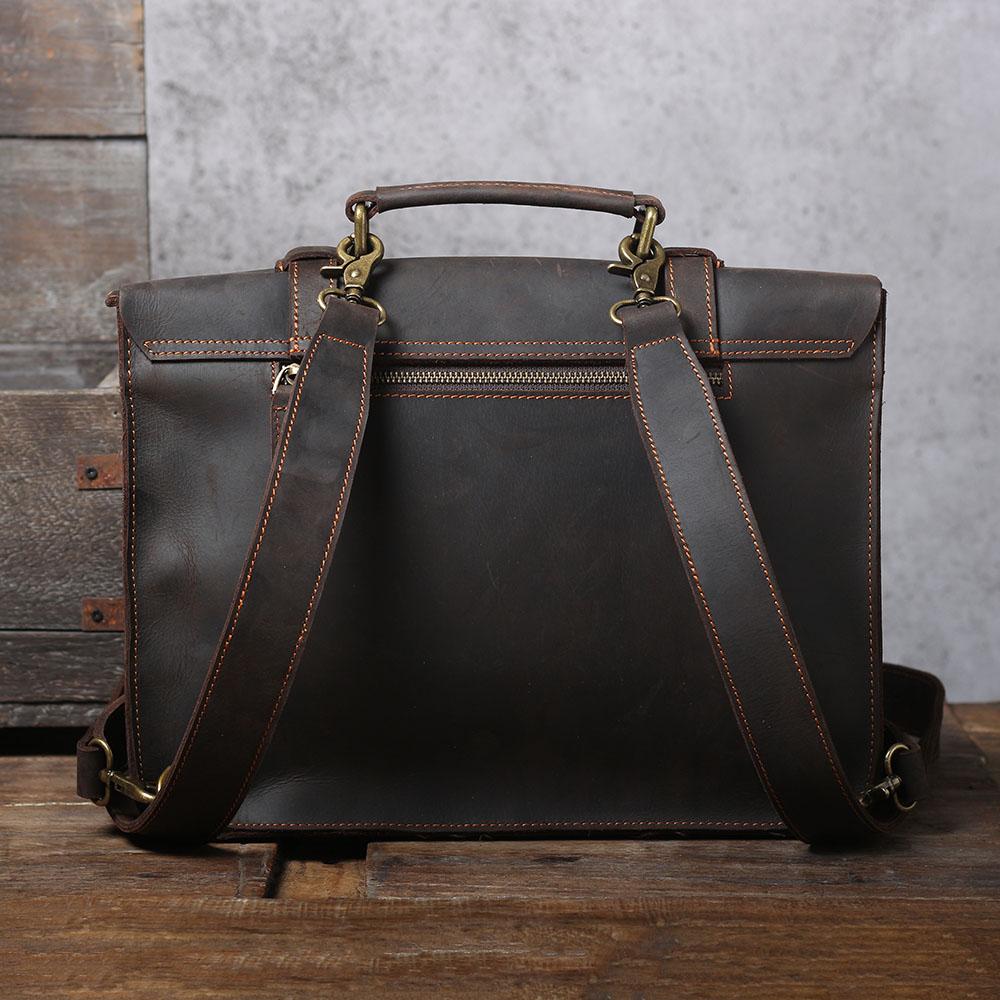 Namur Leather Courier Bag