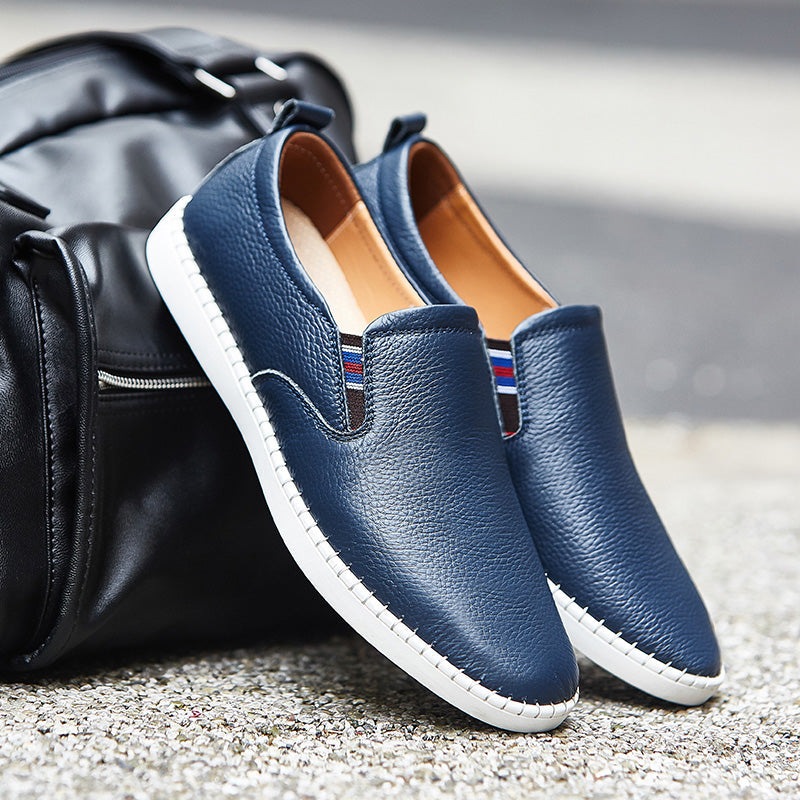 Veneto Leather Slip-Ons - Ferruccio Mancini Collection