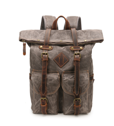 Krun Canvas Laptop Backpack