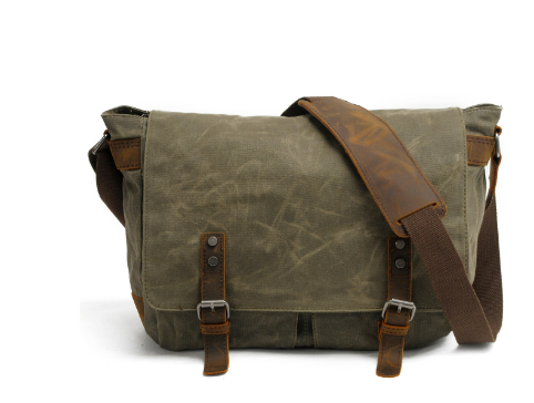 Reno Canvas Laptop Messenger Bag