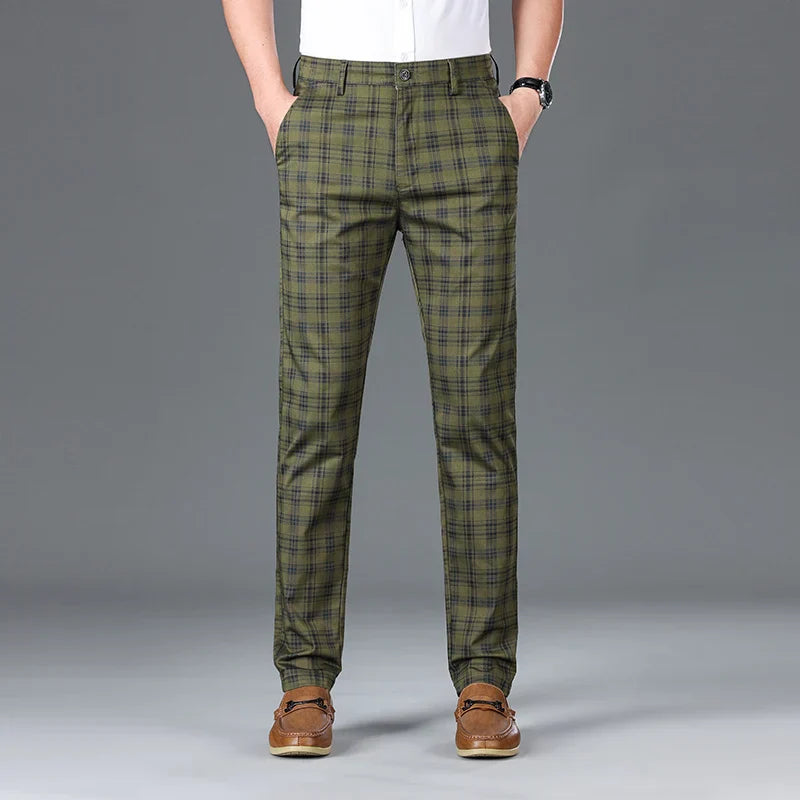 Mayfair Classic Plaid Chinos