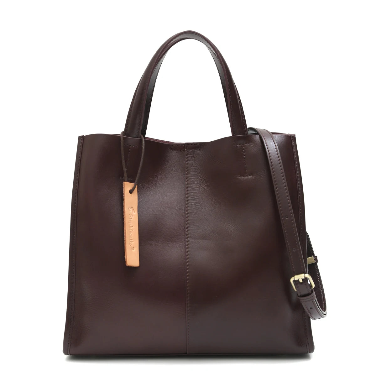 Grace Genuine Leather Tote Bag