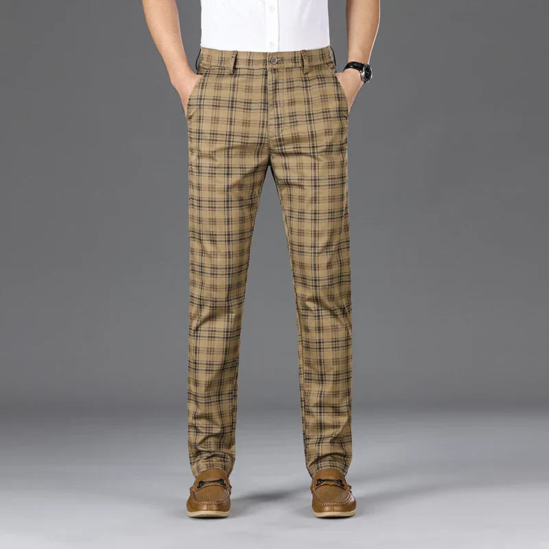 Mayfair Classic Plaid Chinos