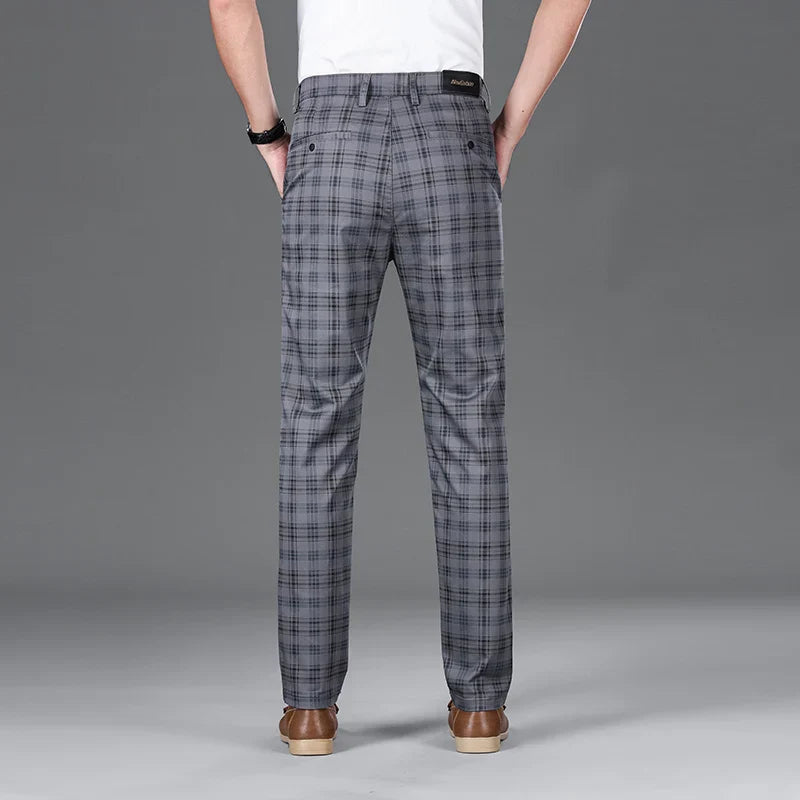 Mayfair Classic Plaid Chinos