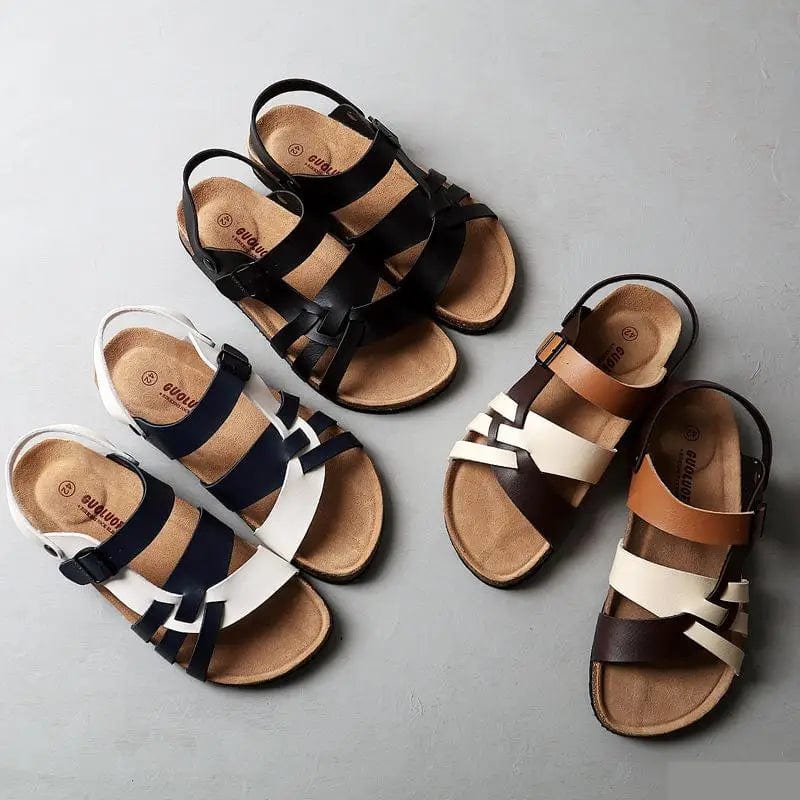 Agnes Leather Sandals