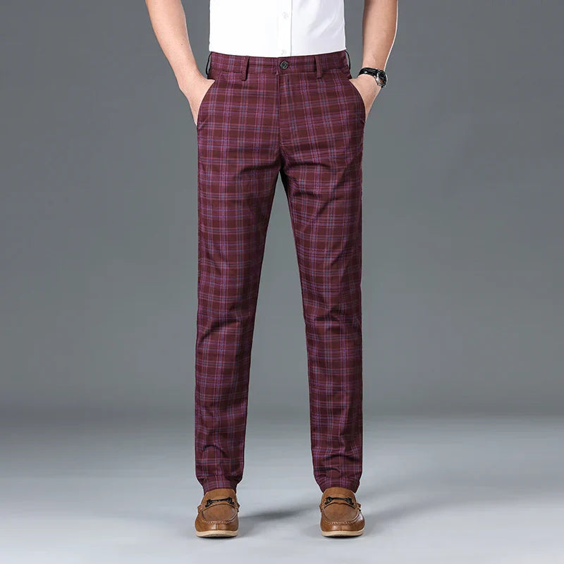 Mayfair Classic Plaid Chinos