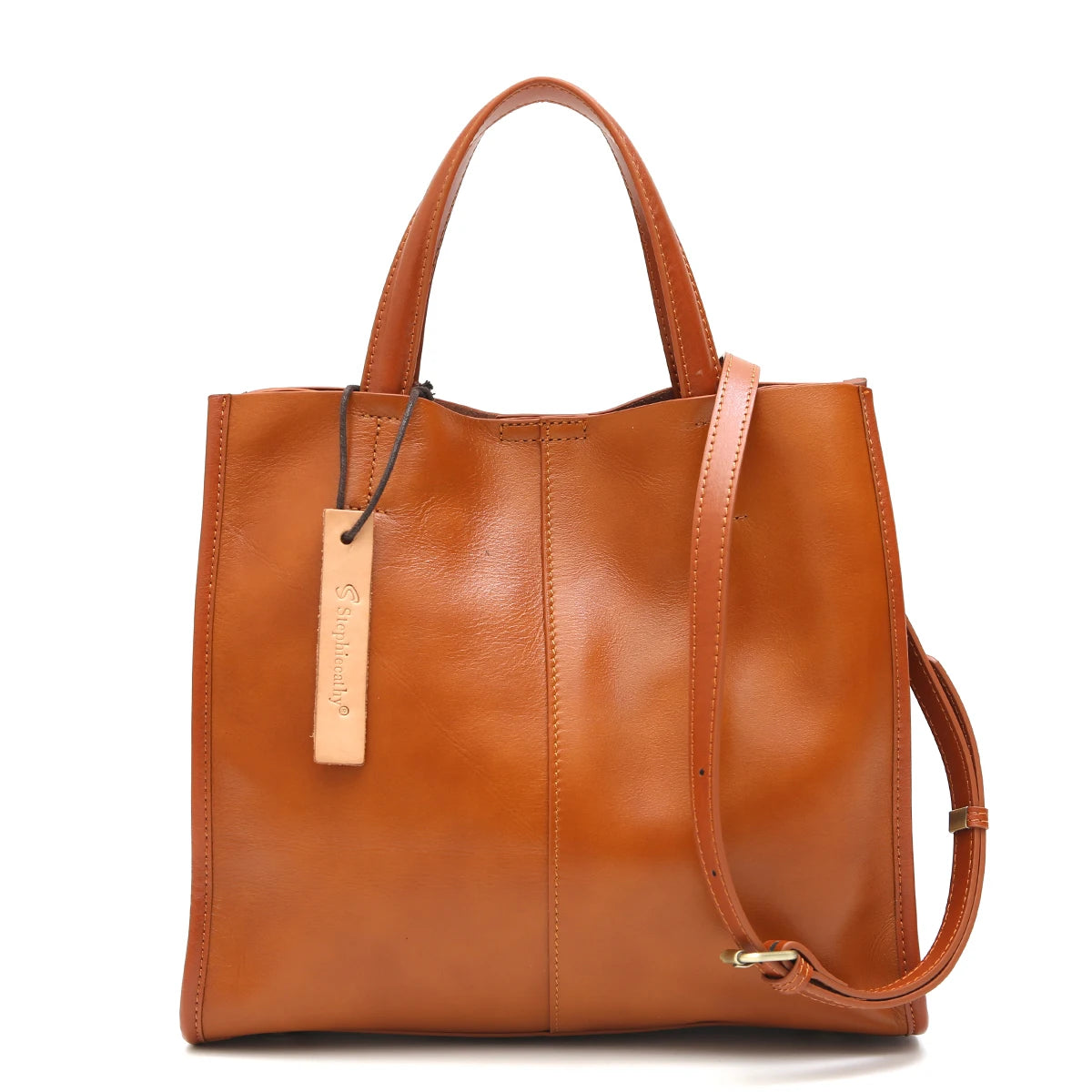 Grace Genuine Leather Tote Bag