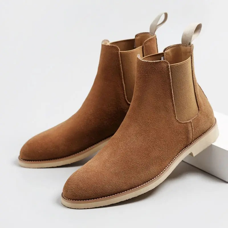 Maxwell Suede Chelsea Boots