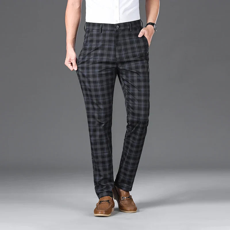 Mayfair Classic Plaid Chinos