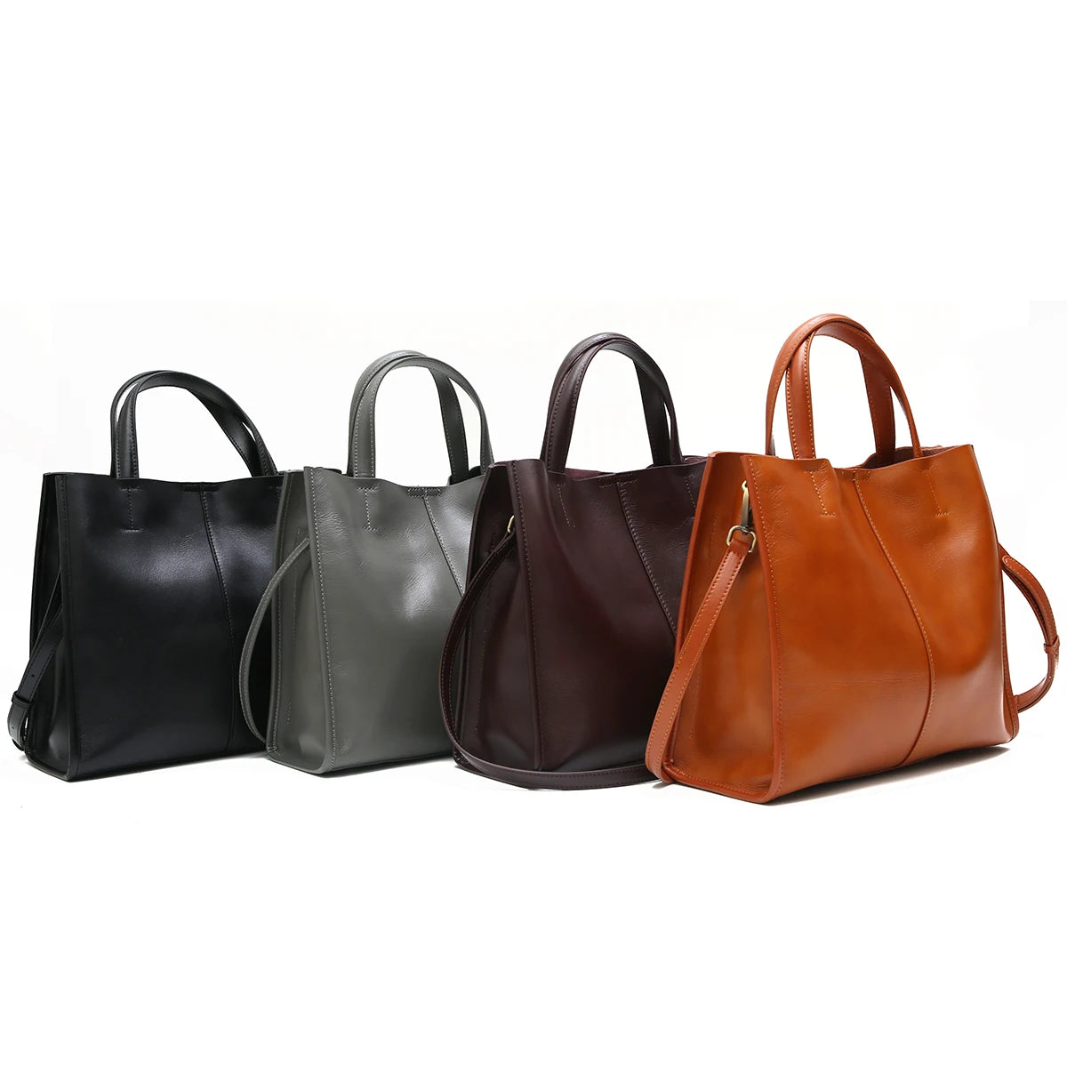 Grace Genuine Leather Tote Bag