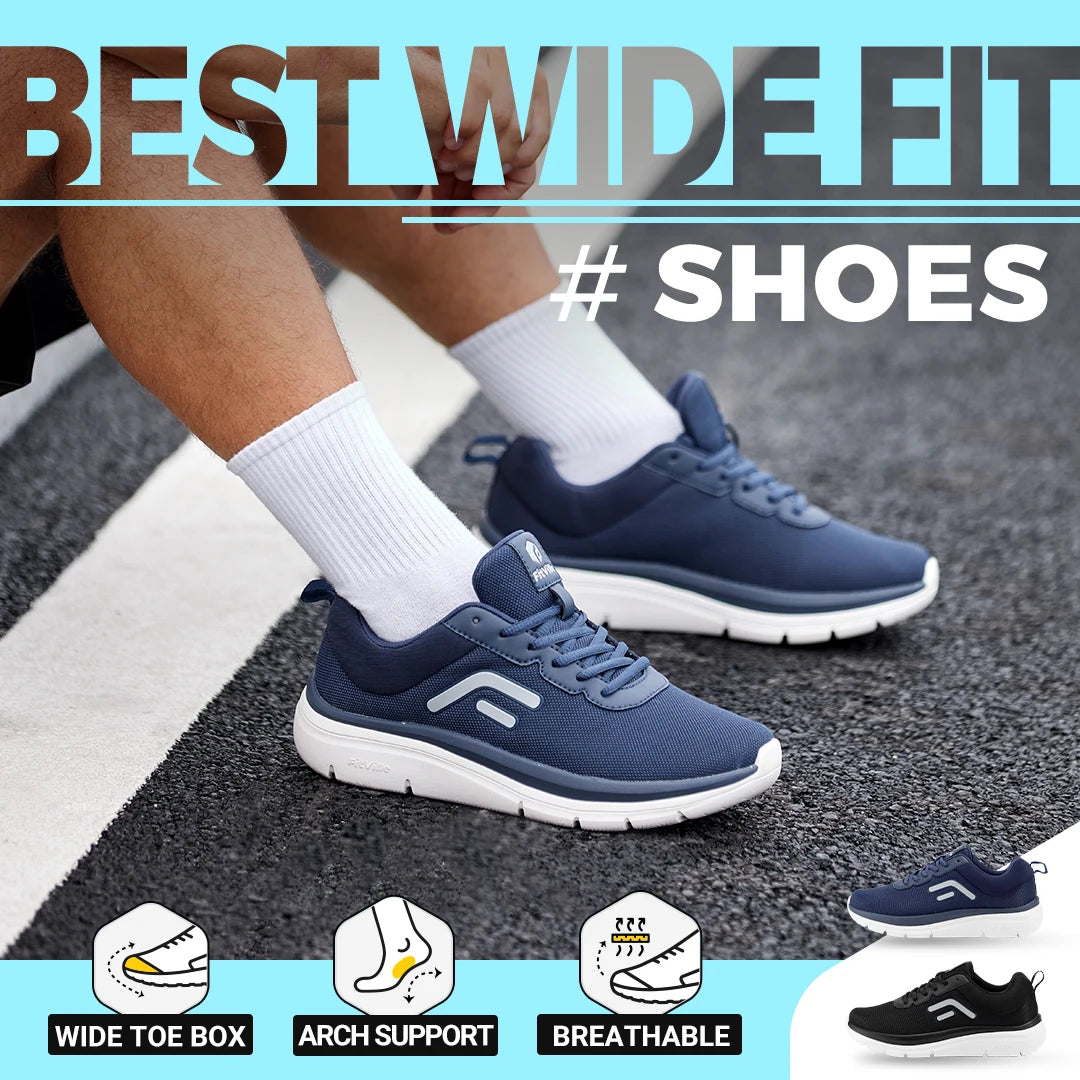 FitVille Wide Width Walking Shoes