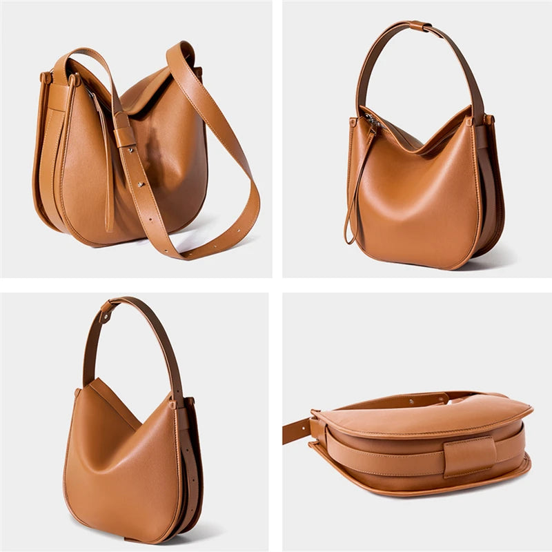 Olivia Cowhide Leather Bag