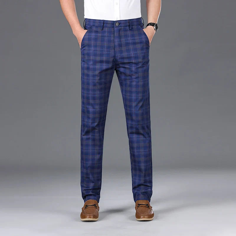 Mayfair Classic Plaid Chinos