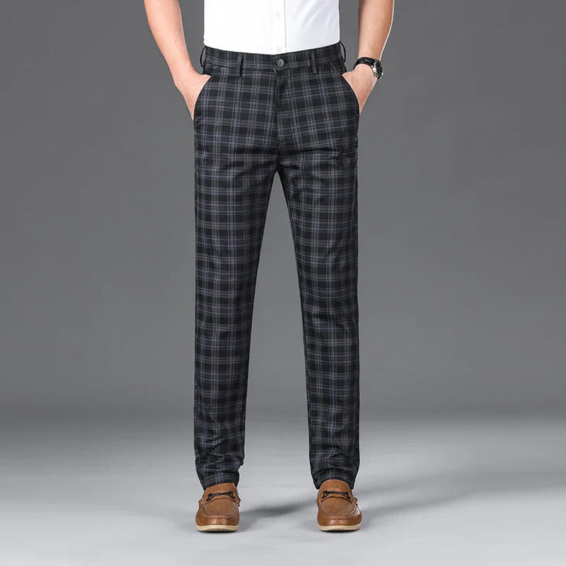 Mayfair Classic Plaid Chinos