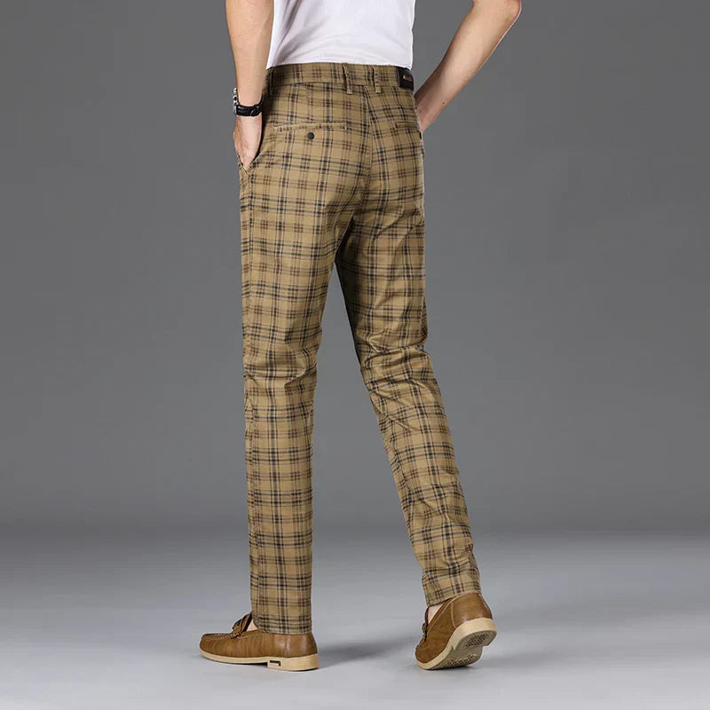 Mayfair Classic Plaid Chinos