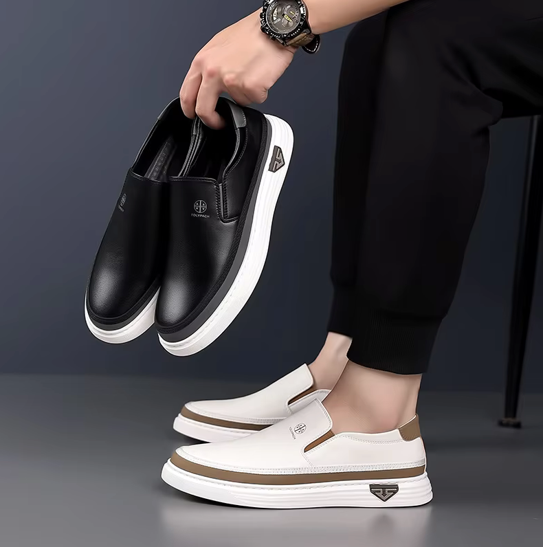 Premium Leather Orthopedic Slip-On Shoes