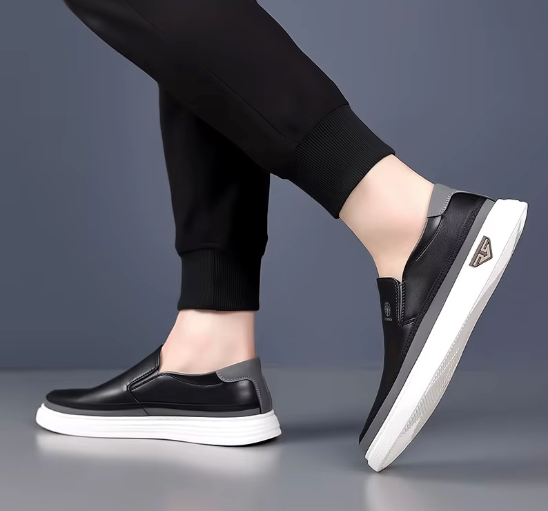 Premium Leather Orthopedic Slip-On Shoes