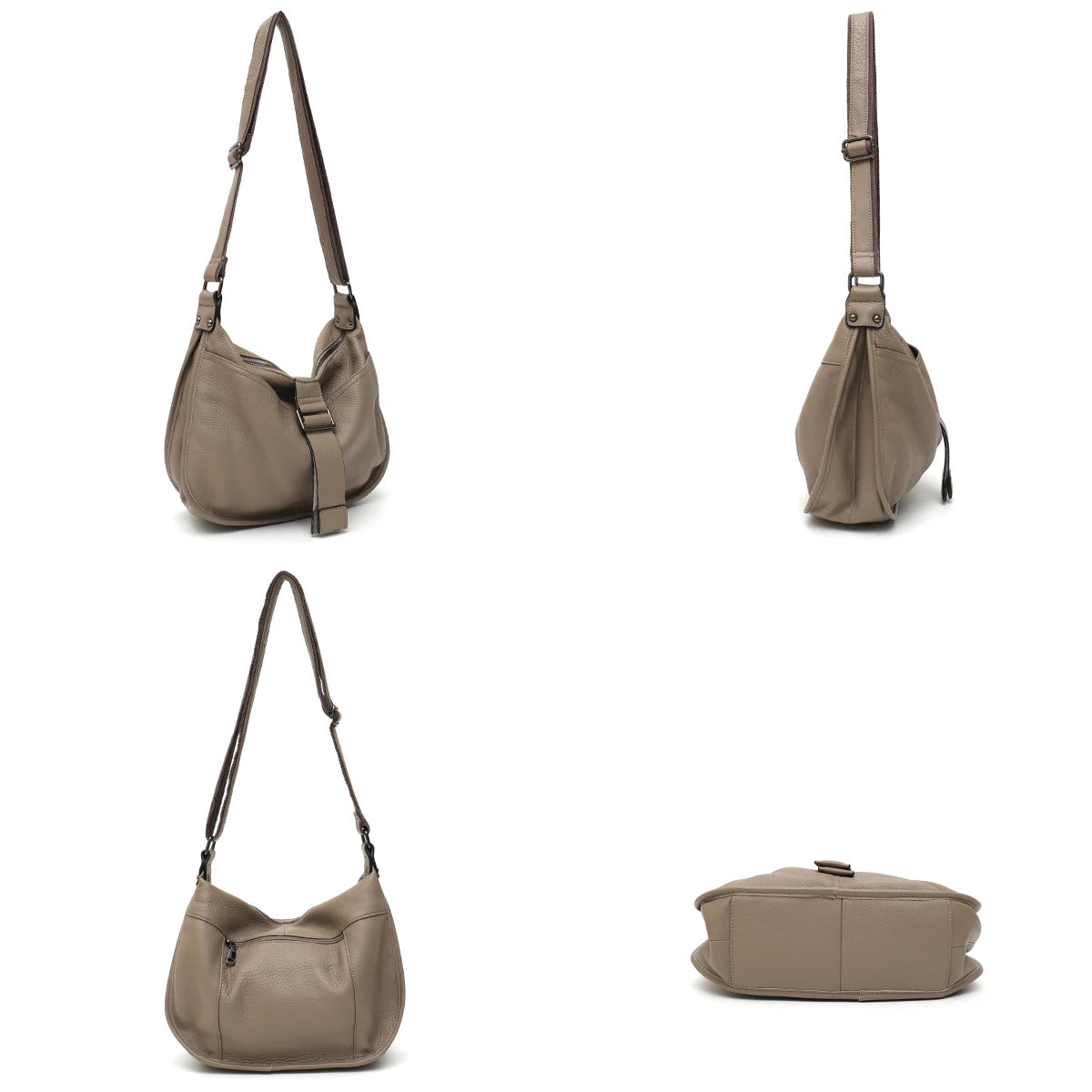 Nora Everyday Leather Shoulder Bag