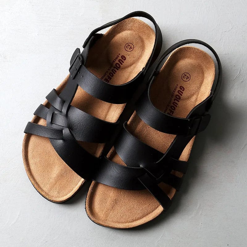 Agnes Leather Sandals