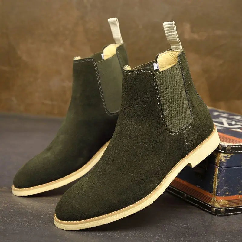 Maxwell Suede Chelsea Boots