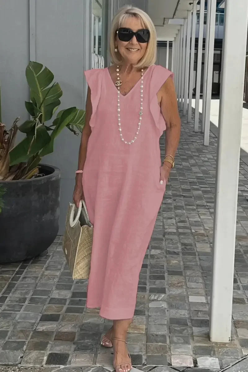 Helga Elegant Midi Dress