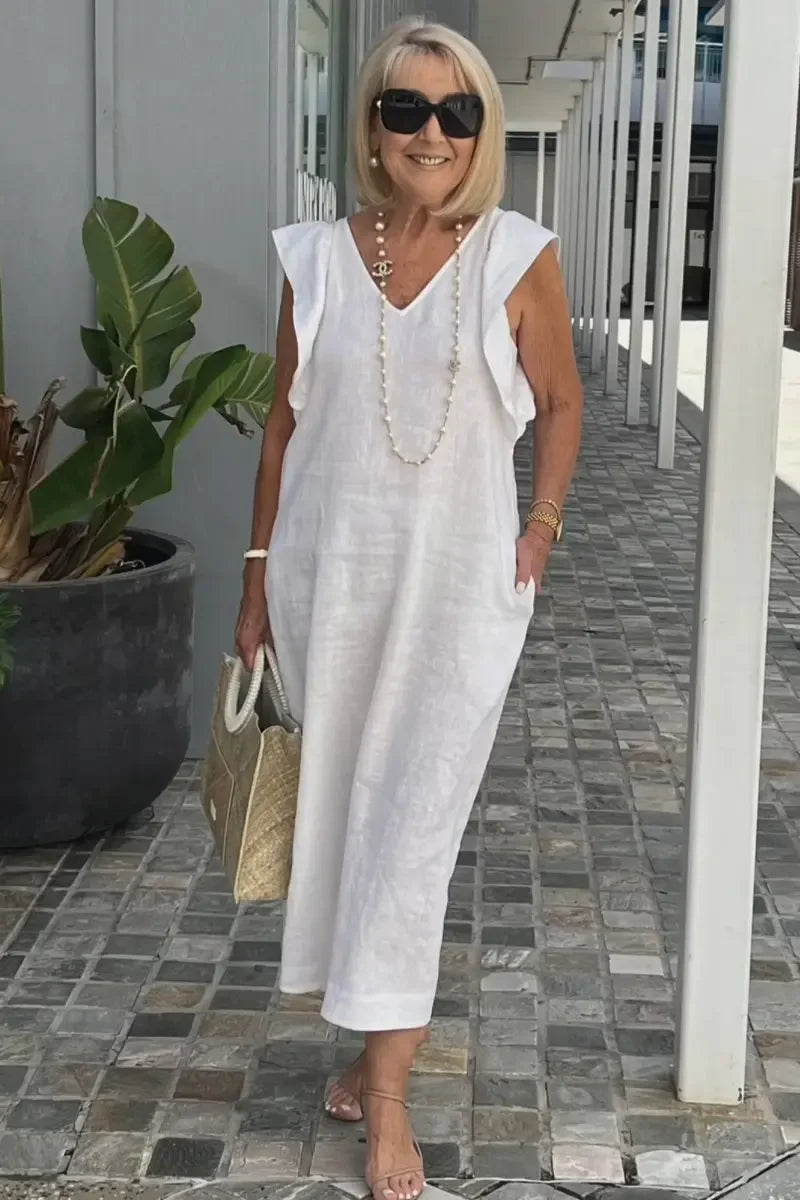 Helga Elegant Midi Dress