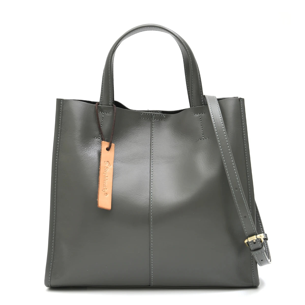 Grace Genuine Leather Tote Bag