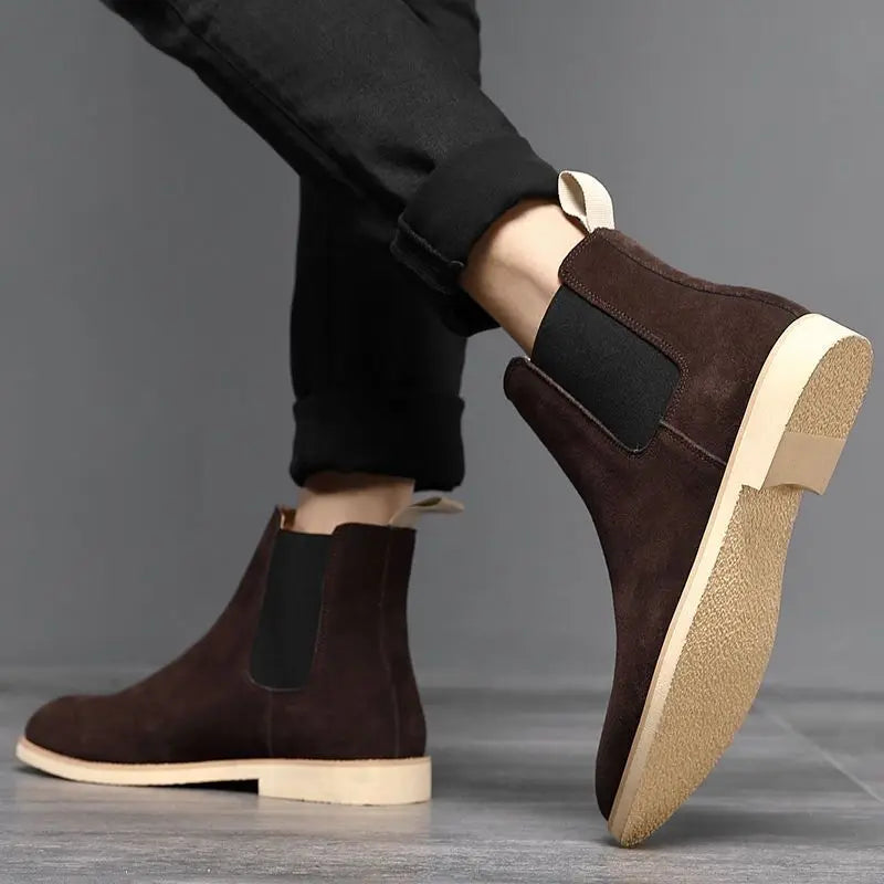 Maxwell Suede Chelsea Boots