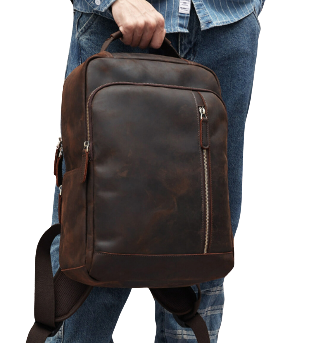 Portly Leather Backpack