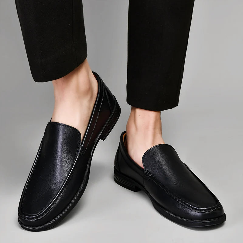 Emerson - Elegant Leather Loafers