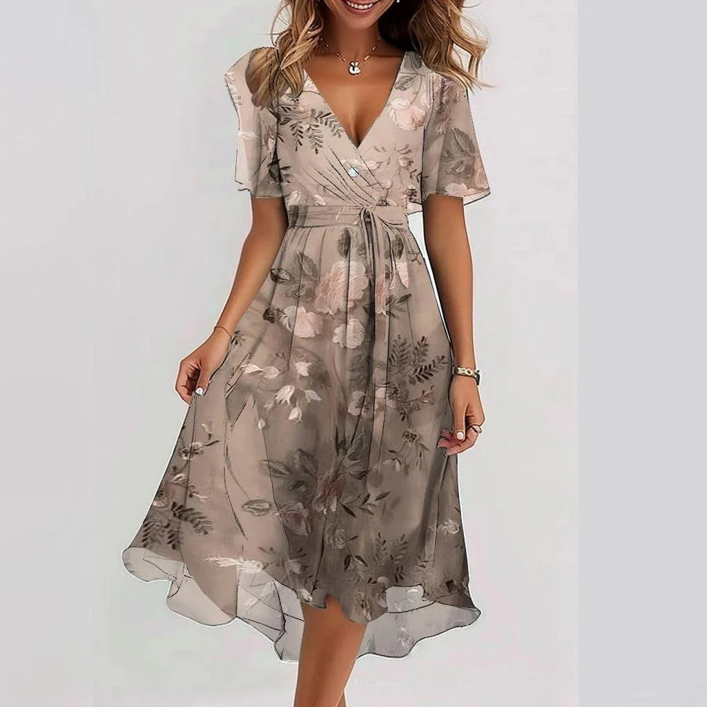 Nyla Floral Print Dress