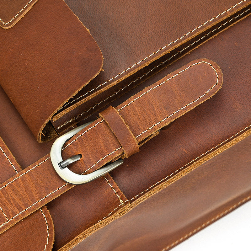 Girona Leather Convertible Backpack