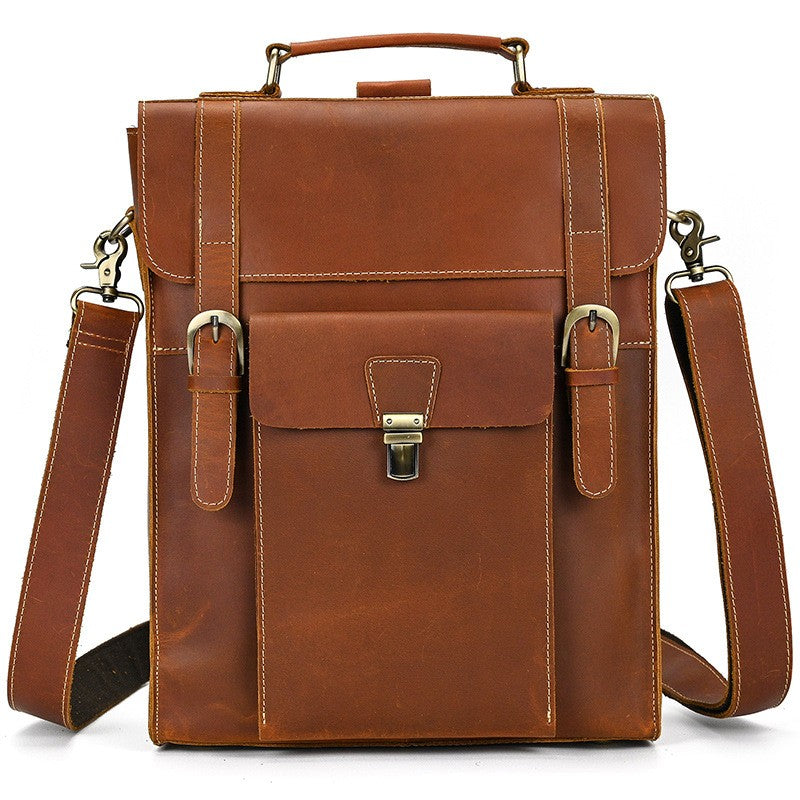 Girona Leather Convertible Backpack