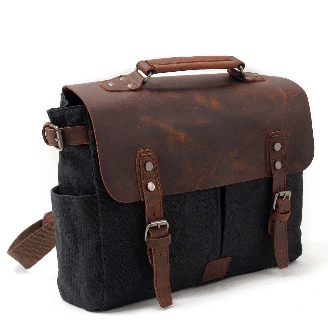 Petersburg Canvas Crossbody Messenger Bag