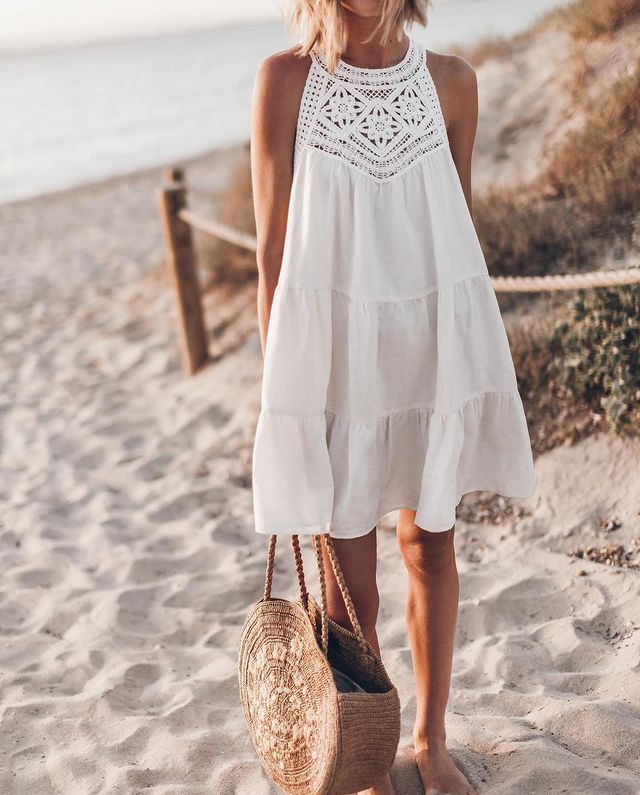 Yana Crochet Dress