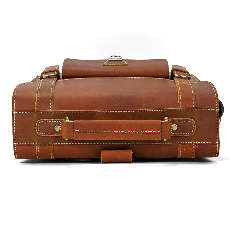 Girona Leather Convertible Backpack