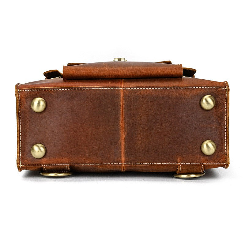 Girona Leather Convertible Backpack