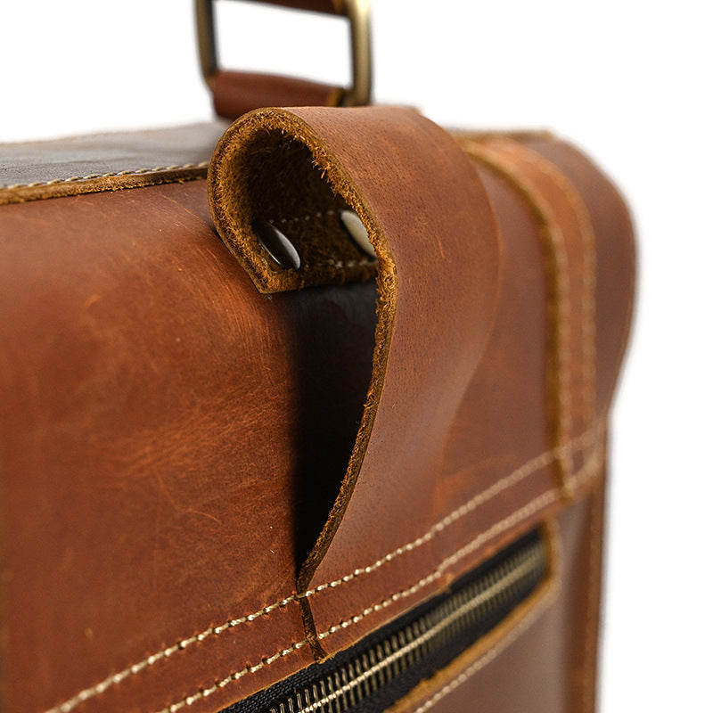 Girona Leather Convertible Backpack