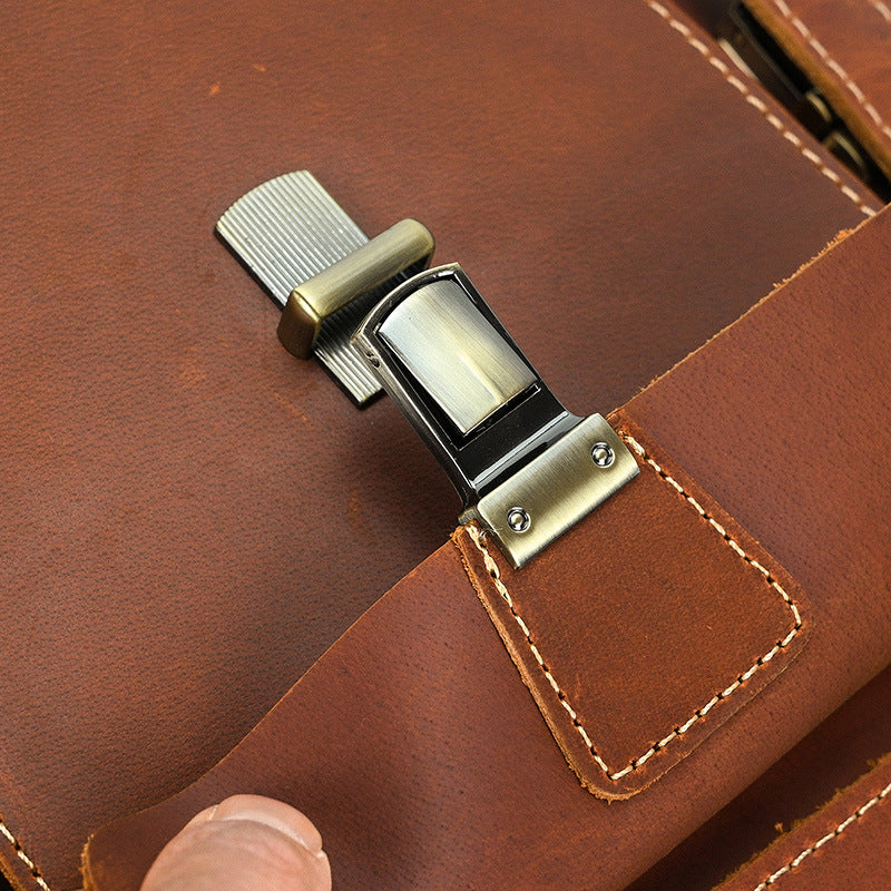 Girona Leather Convertible Backpack