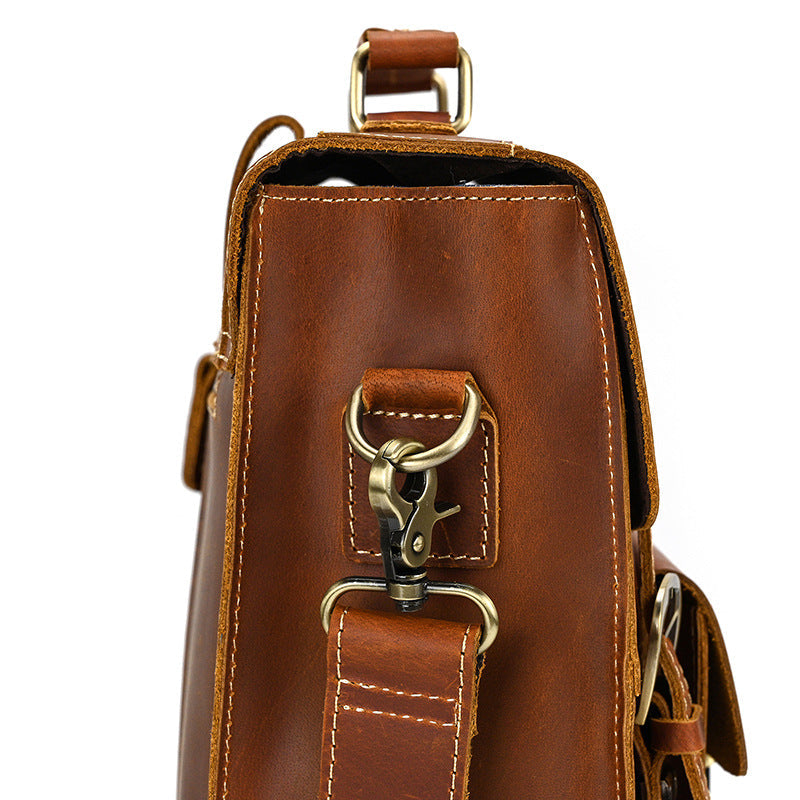 Girona Leather Convertible Backpack