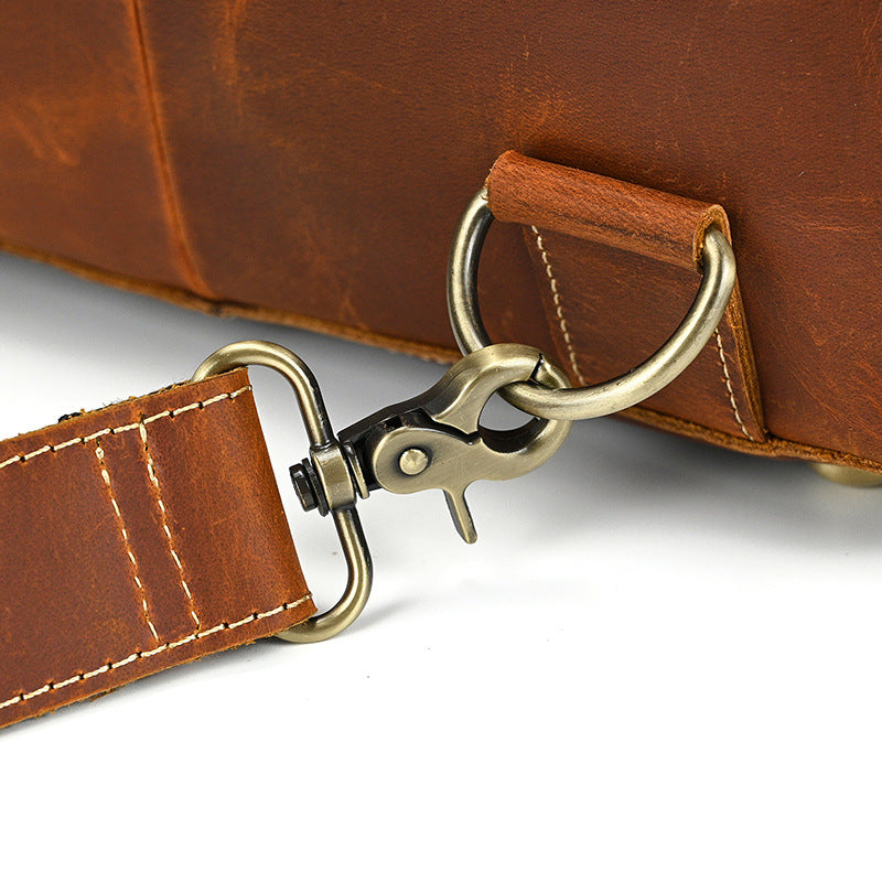 Girona Leather Convertible Backpack