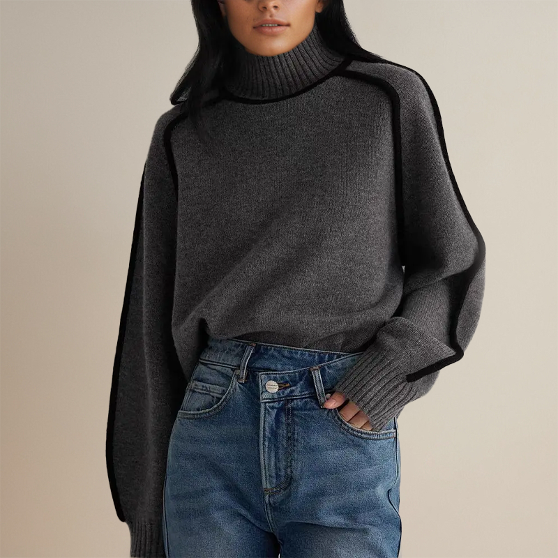 Stylish Turtleneck Jumper