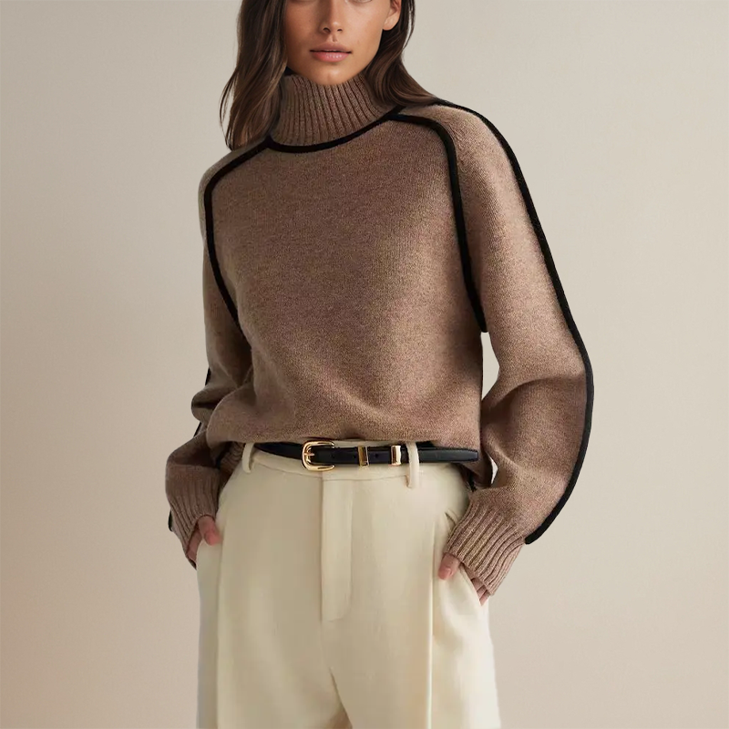 Stylish Turtleneck Jumper