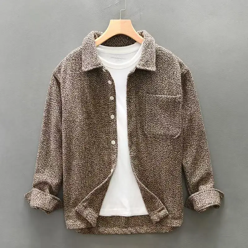Luxurious Comfort Wool Button-Up Shirt