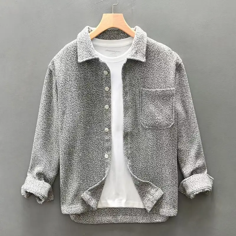 Luxurious Comfort Wool Button-Up Shirt