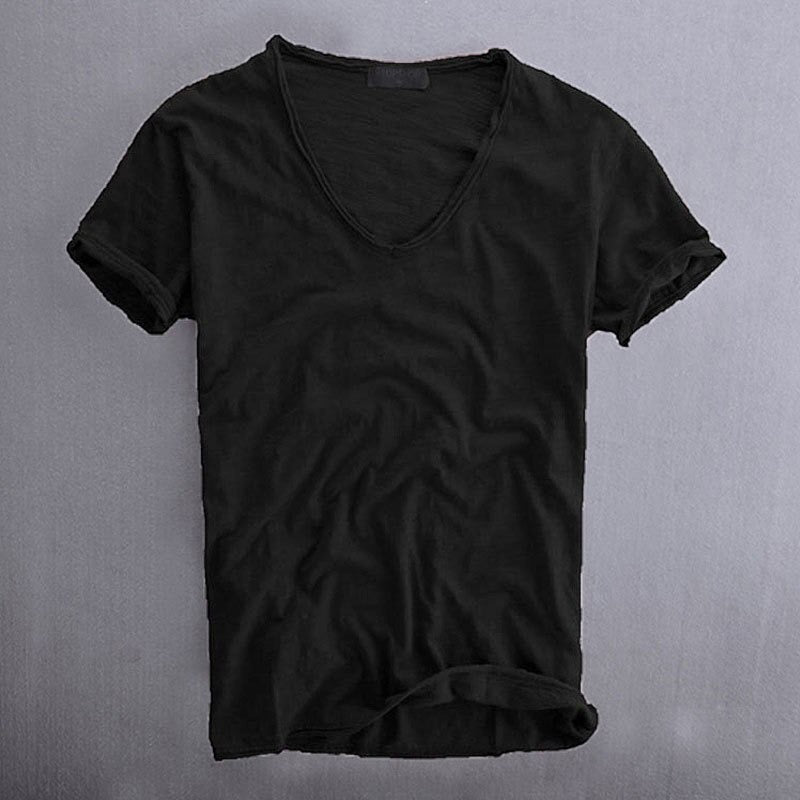 Premium Cotton V-Neck Shirt