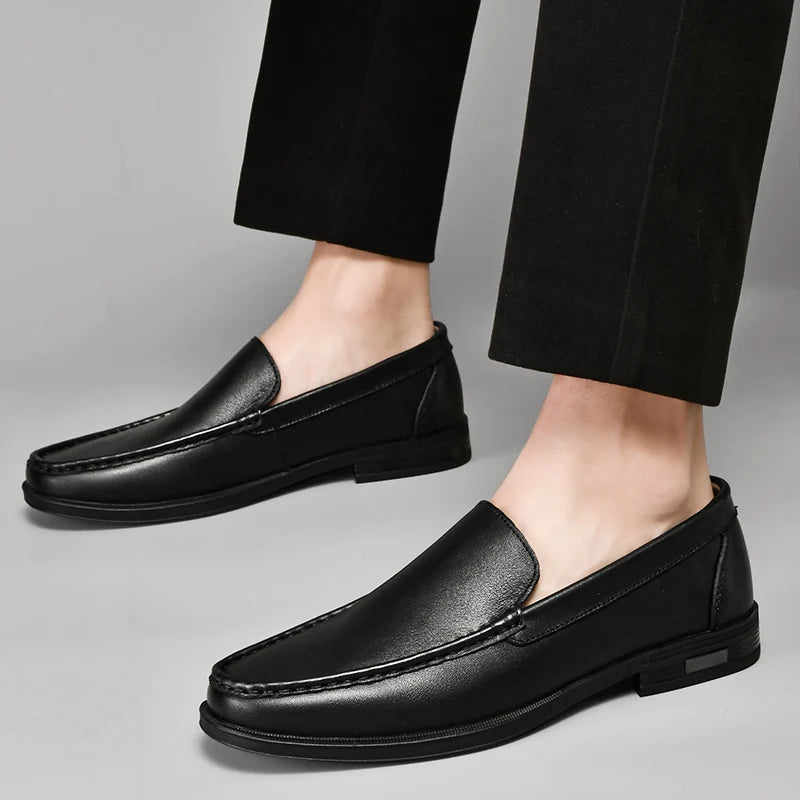 Emerson - Elegant Leather Loafers