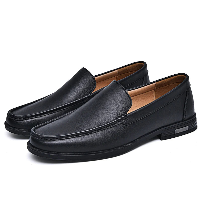 Emerson - Elegant Leather Loafers