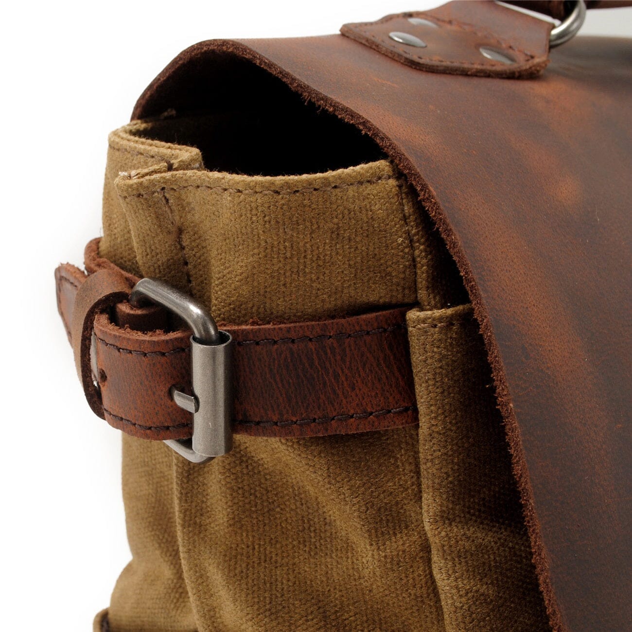 Petersburg Canvas Crossbody Messenger Bag