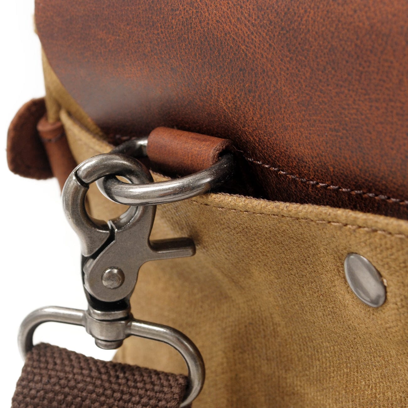 Petersburg Canvas Crossbody Messenger Bag